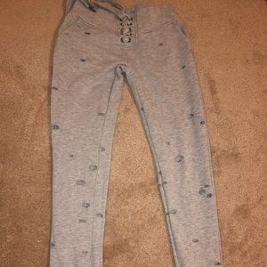 Grey sweatpants